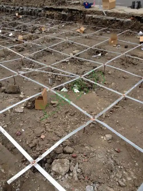 上海科技大学静电接地网施工05欧姆