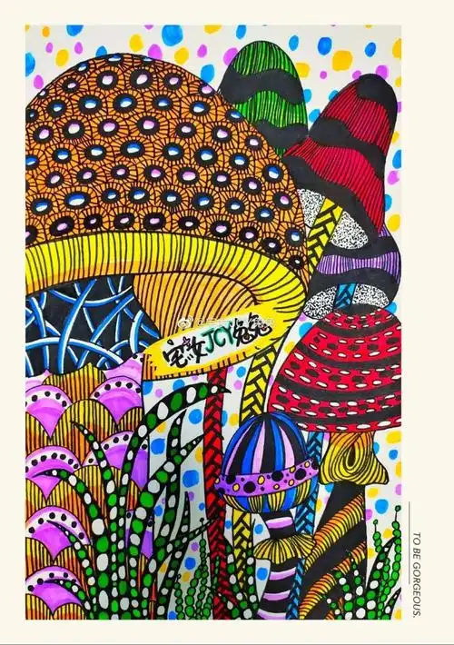 儿童线描范画,每张都是学习的好素材,收藏它们省了一笔材料费~_线条感