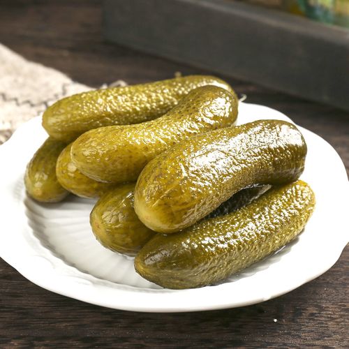 喀秋莎东知雪俄式酸黄瓜670g传统腌制罐头酱菜汉堡沙拉配菜开胃菜