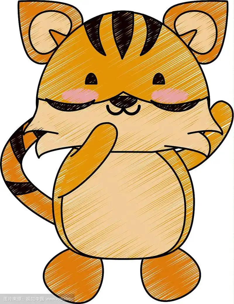 可爱的动物卡通图标形象