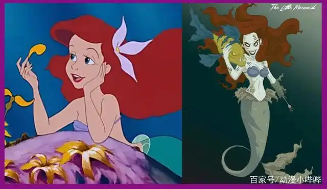 迪士尼公主系列《小美人鱼》中最活泼的爱丽儿公主,本身拥有可爱的