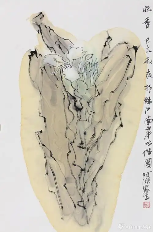 花鸟005_花鸟_郑阿湃作品展_郑阿湃在线作品_郑阿湃官方网站-雅昌艺术