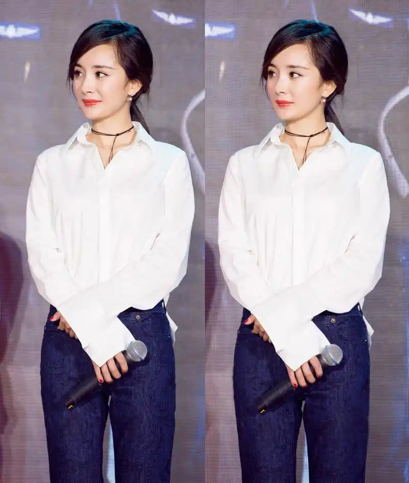 【幂图大赏】 来啦～今天评论区po出姐姐经典时尚的"衬衫"造型吧