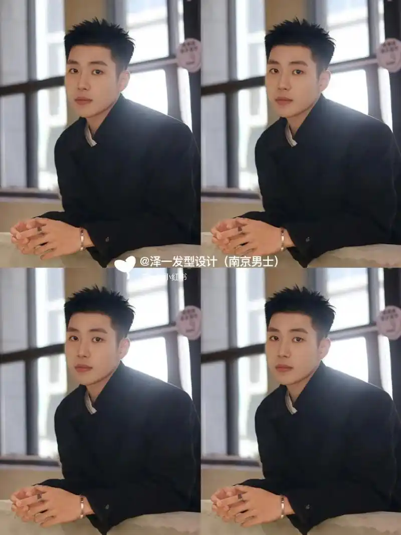 夏季不烫不染也好看的短发发型 男生清爽短发女生最喜欢的男生发型-超