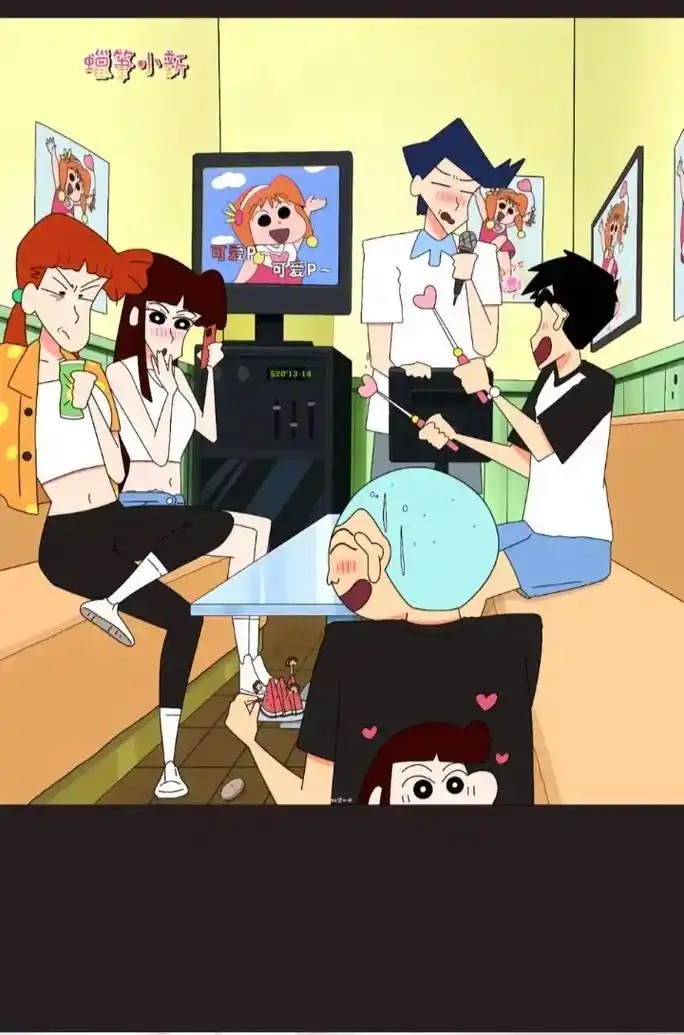 蜡笔小新 #野原新之助 #风间和小葵 - 抖音