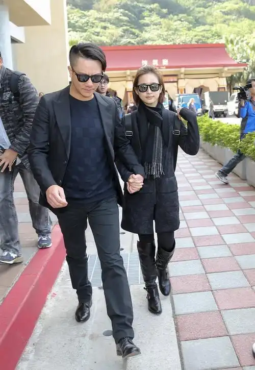 林依晨与林于超.(卢禕祺摄)