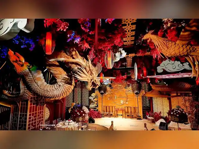 穿越神话千年,一秒感受中式婚礼震撼!