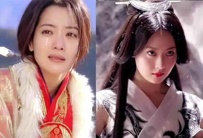 同样是演《神话》玉漱公主,把金喜善和白冰放一起看,差别在哪儿|胡歌