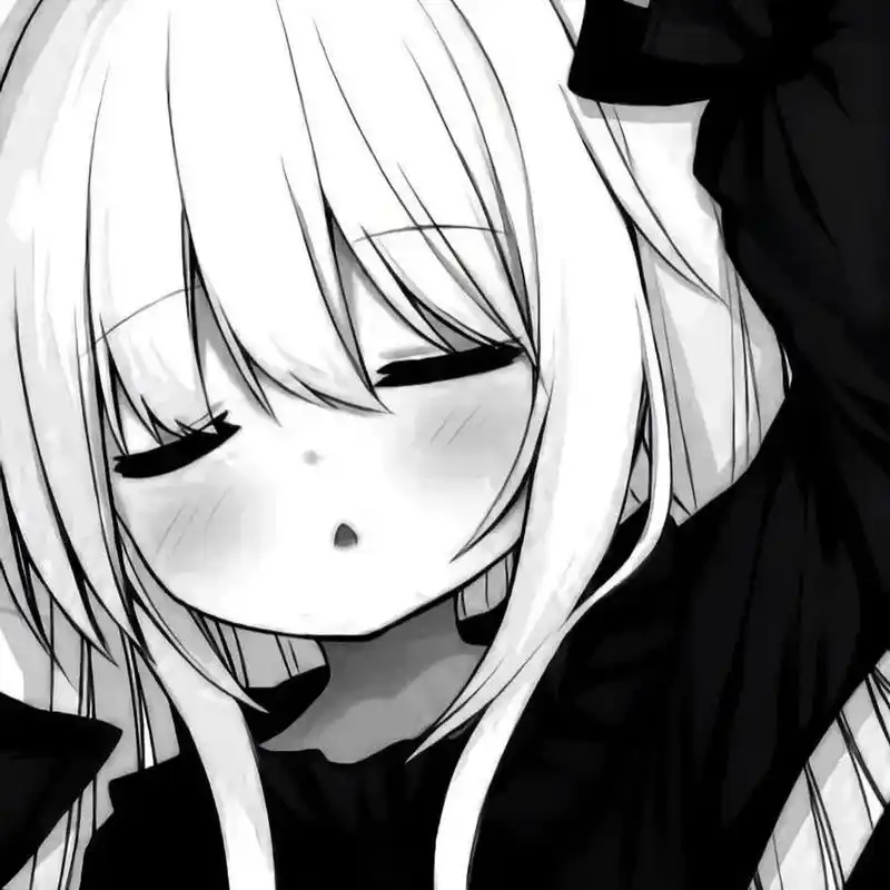 黑白动漫女头