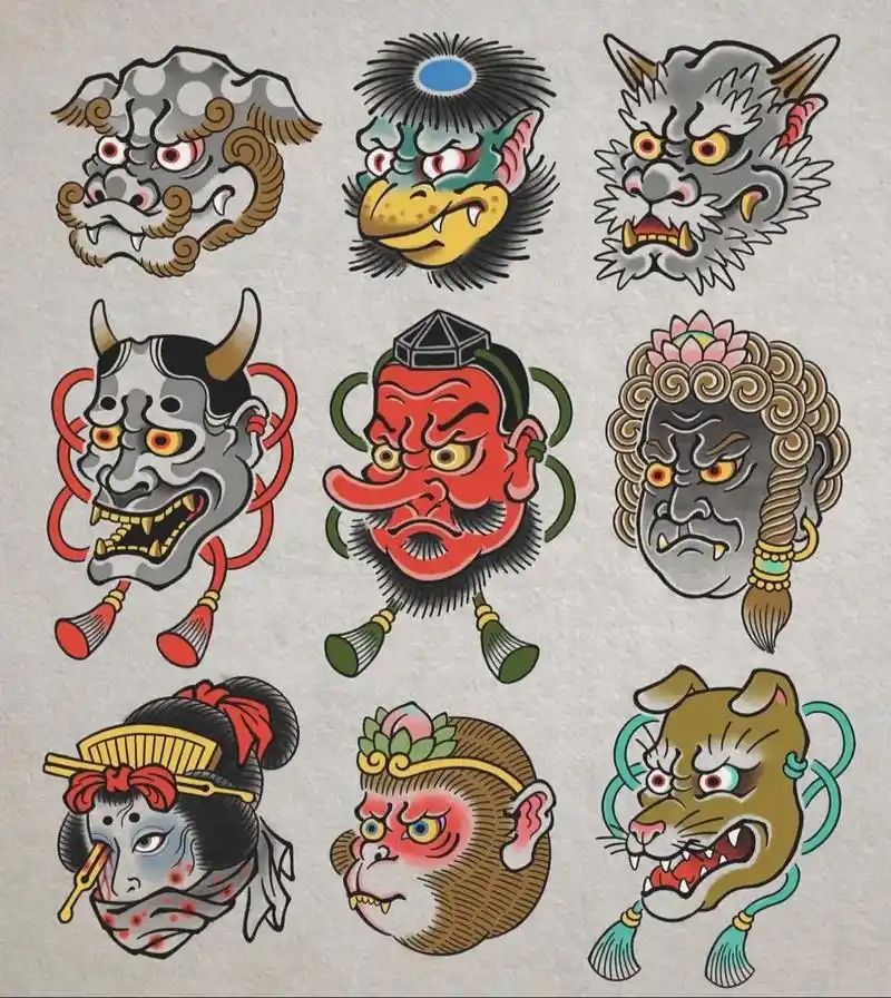 日式小图 各部位皆可#纹身 #纹身刺青 #tattoo #纹 - 抖音