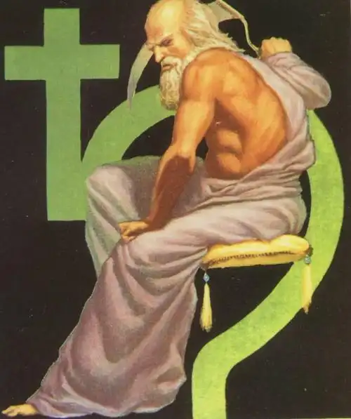 克洛诺斯是时间的创力和破坏力的结合体,吞噬一切的时间.