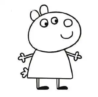 怎样画小羊简笔画的