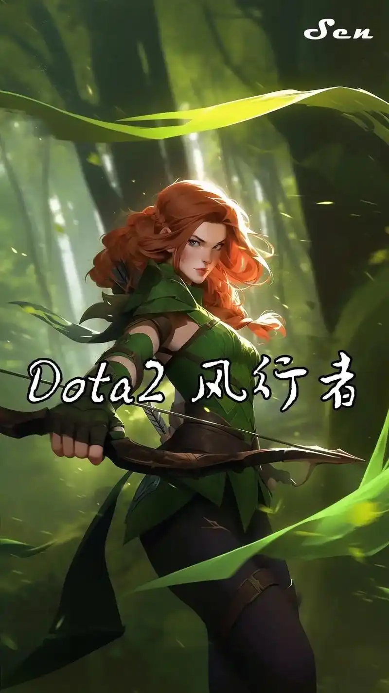 dota2|风行者 windranger.痛苦,来认识一下丑 - 抖音
