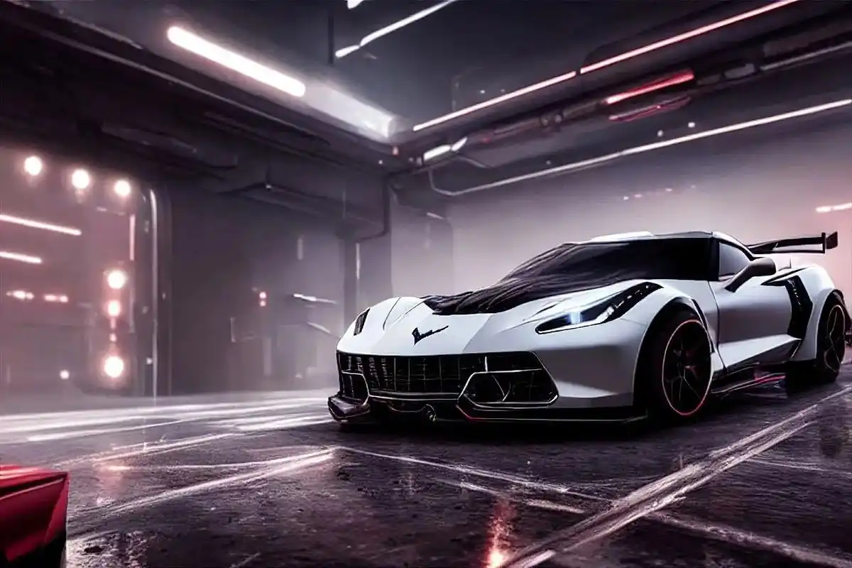 科尔维特超跑#创作灵感 #壁纸 - 抖音