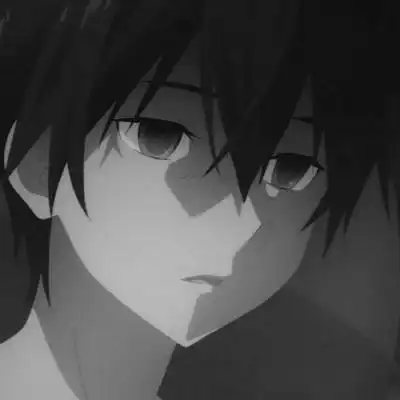 高冷男头像动漫黑白 帅气好看的男生头像动漫冷酷黑白图片_男生动漫