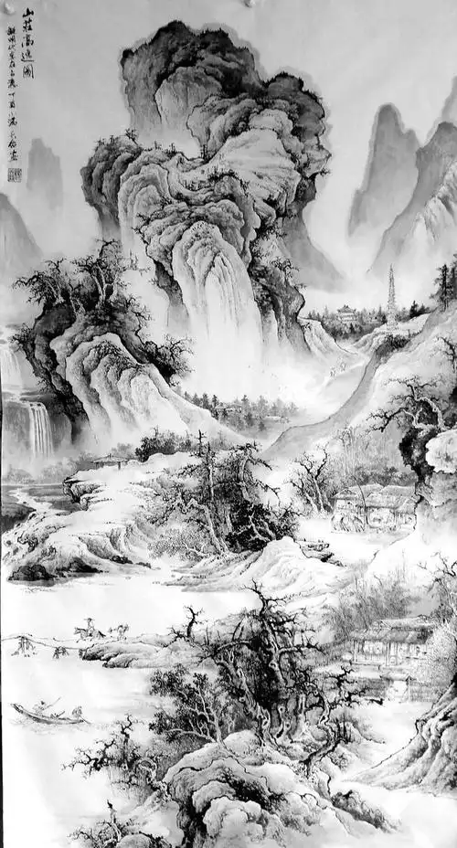 画家杨天佑山水画传统与现代的嬗变