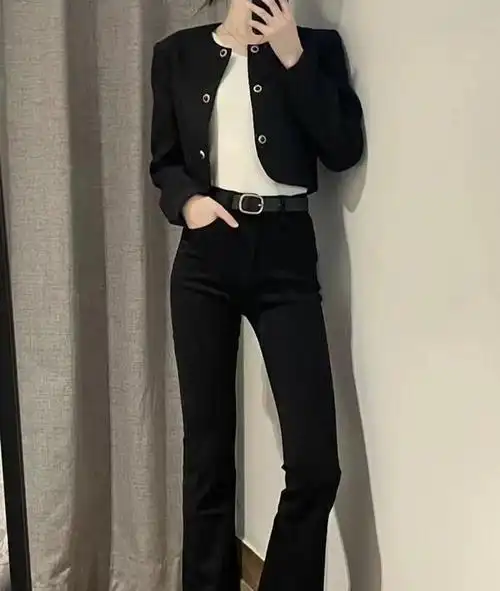 黑色裤子怎么搭配出高级感?网友推荐15个款式谁穿谁好看