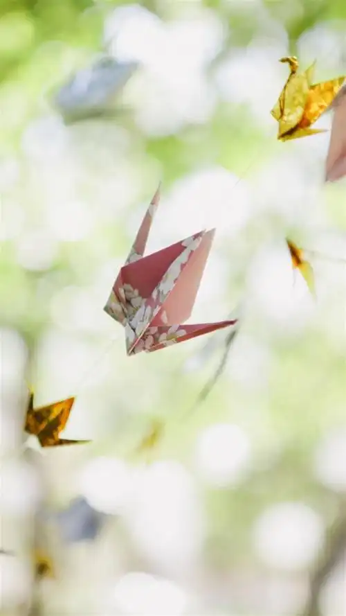 文艺范千纸鹤