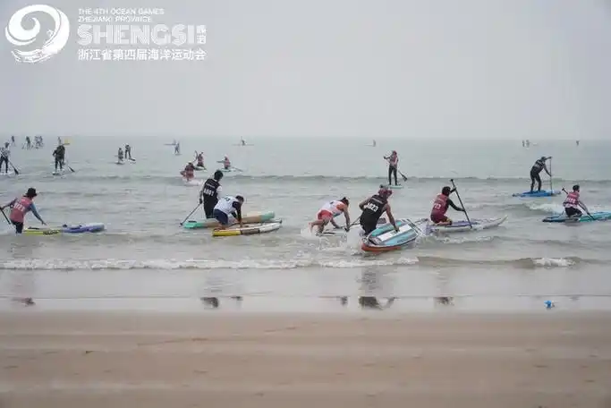 一桨一板冲向碧海蓝天 第四届海洋运动会桨板比赛今日开赛