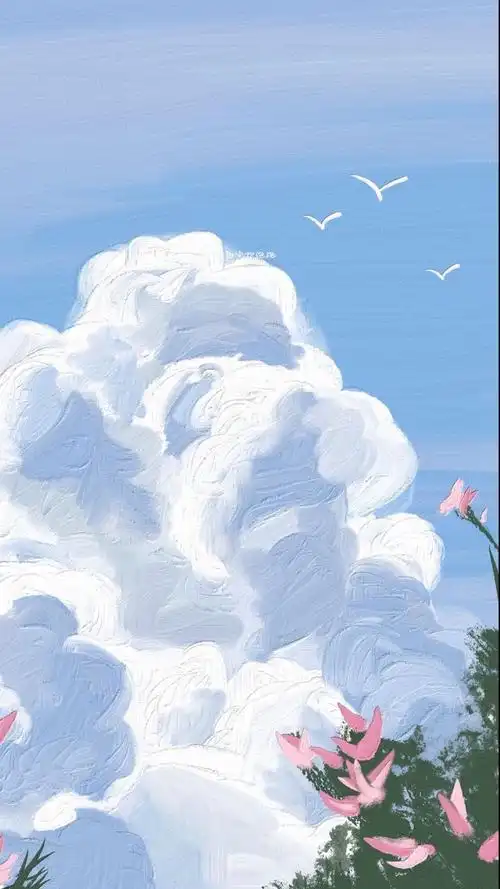 是否有蓝色系温柔的壁纸