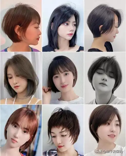 最新流行短发锯齿刘海露耳波波头,立秋剪头发有什么讲究