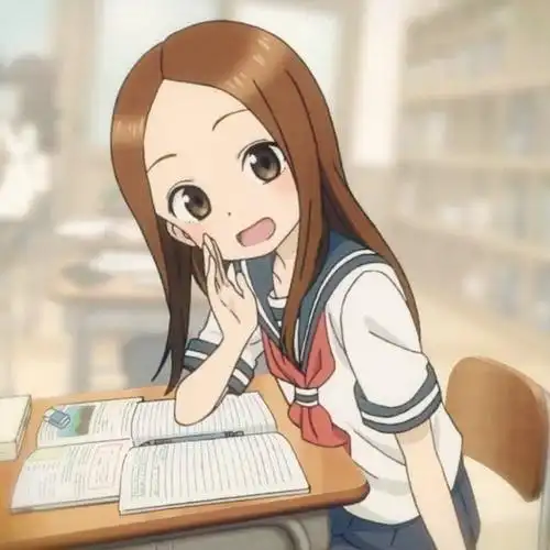 青春校园风女生头像动漫高清图片