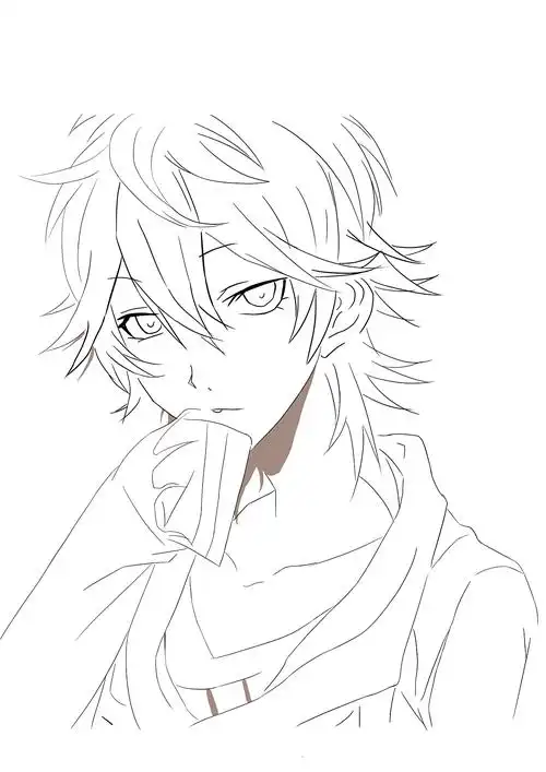 手绘板线稿临摹练习