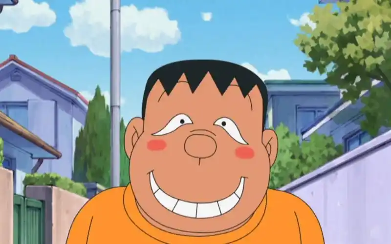 哆啦a梦:胖虎喜欢上了一个女孩,但女孩见到胖虎就跑