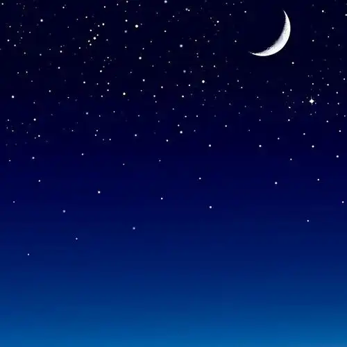 深蓝色夜空背景