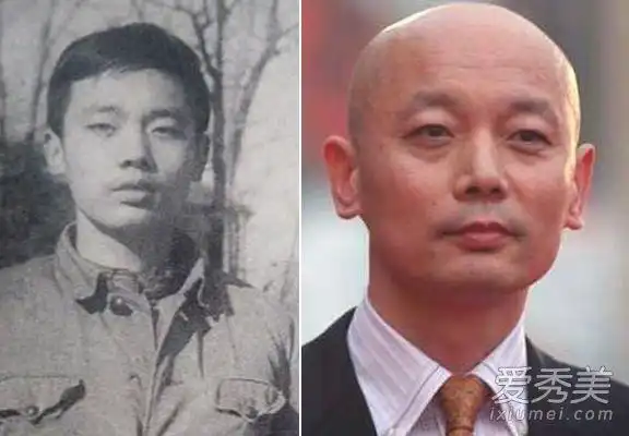 年轻的葛优还是有头发的