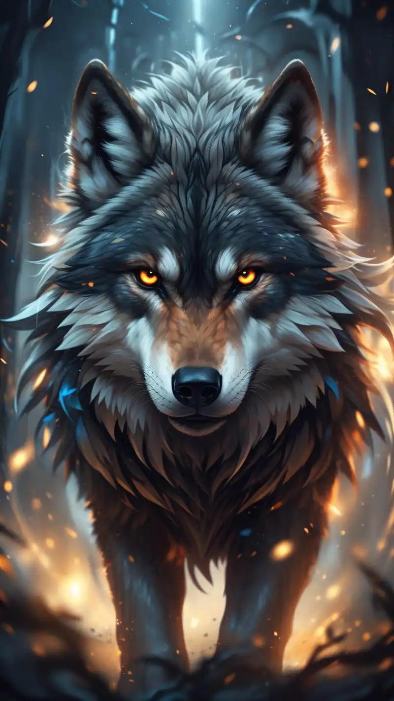 92狼头霸气壁纸,野性之美尽显屏幕95 想要感受野性的呼唤吗?