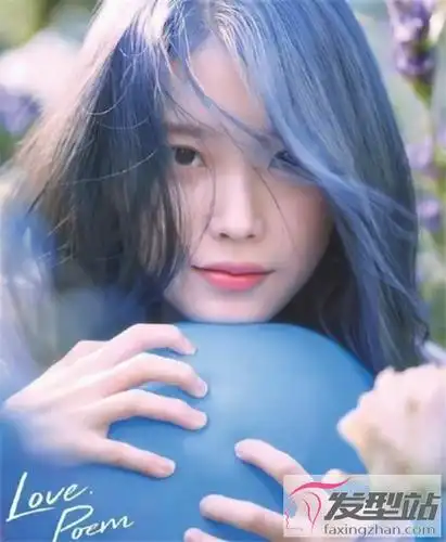 iu李智恩紫色头发 仙女紫尽显仙气范儿