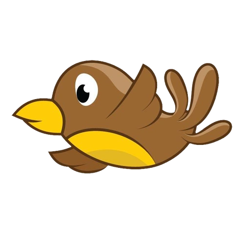 卡通手绘可爱的小鸟