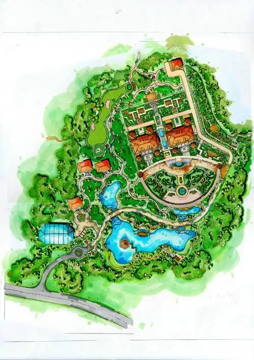 大连红旗镇私人庄园-居住环境-美怡峰景观艺术设计公司