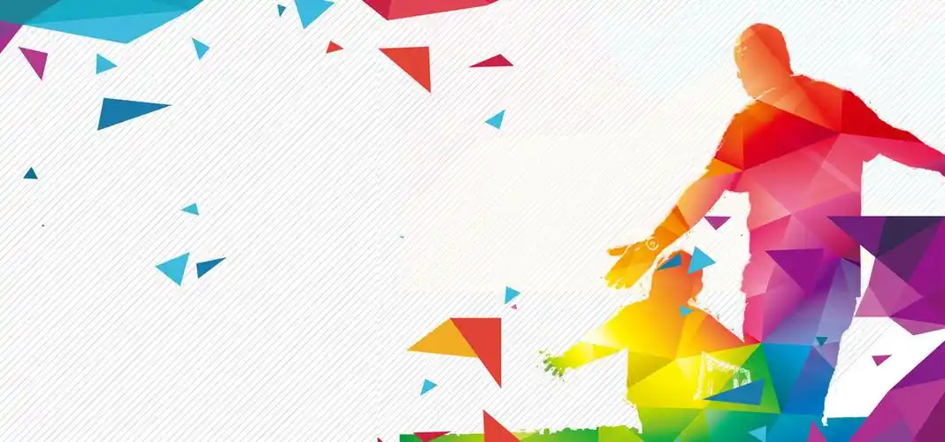 父亲节几何海报背景psd素材-90设计