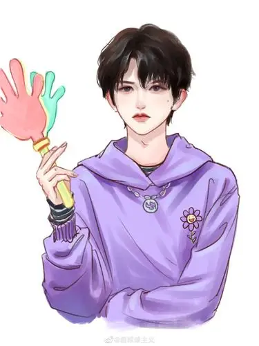 cr:超球球主义蔡徐坤手绘