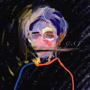 抽象人脸肖像油画手绘头像艺术插画非写实创意定制