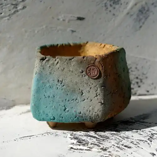 花盆木栖一物一拍黑科技多肉纯手工控型花盆