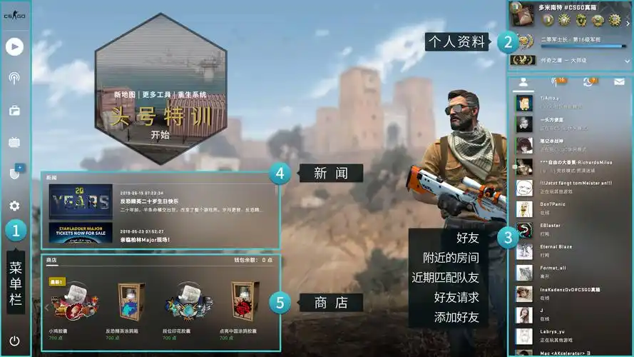 csgo国服反恐精英全球攻势