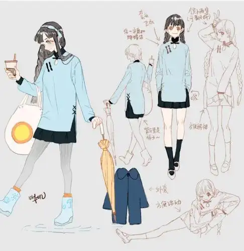 国内校服不好看大神设计了一组日常校服瞬间秒杀日本韩国