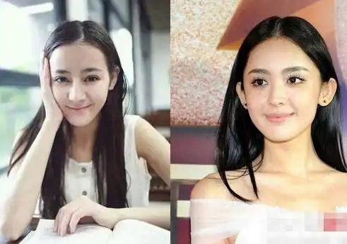 迪丽热巴整容前照片吓死人