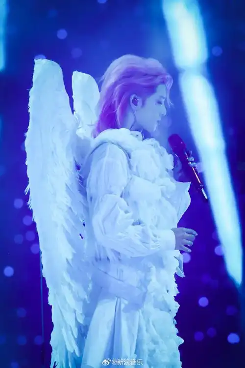 华晨宇演唱会看到天使了#今晚又是被华晨宇惊艳的一晚,广州收官站