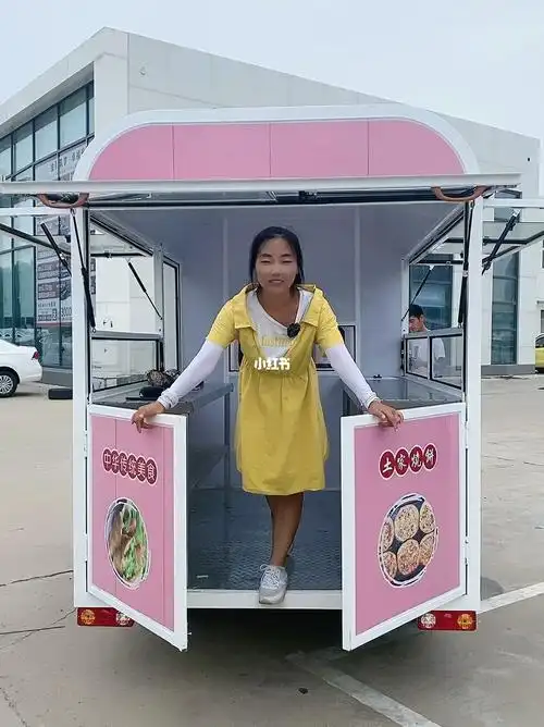 电动三轮早餐摆摊土家烧饼餐车小吃车