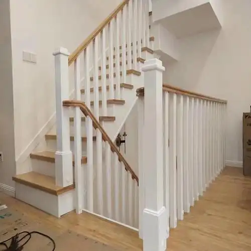 奇雅木业 实木楼梯家用 楼梯扶手护栏 ltfs-567