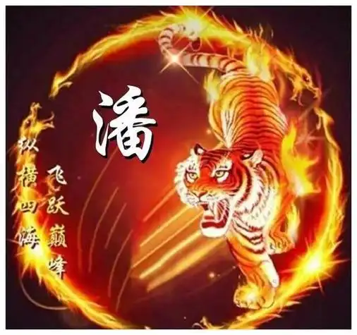2022年生肖虎做本命专属姓氏头像第1期