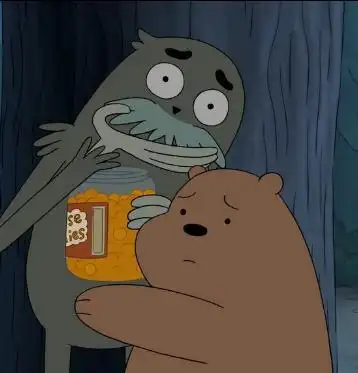 咱们裸熊三只裸熊卡通头像自截如有雷