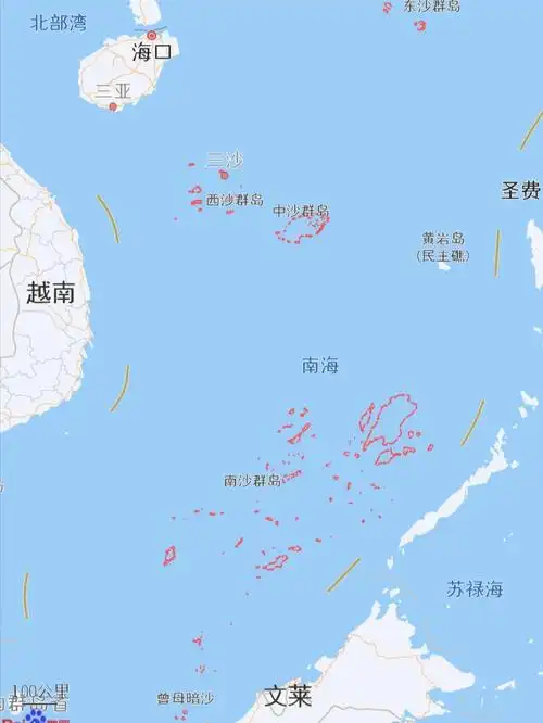 南中国海岛礁展示(下)