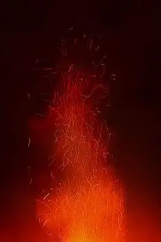 红色的火焰纹理