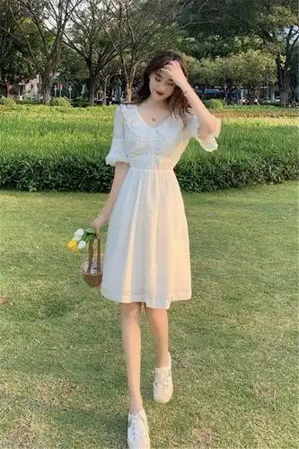 白色裙子_价格_品牌_图片_怎么样 蘑菇街