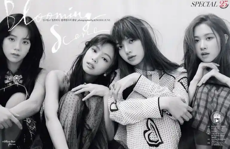 [blackpink][分享]180307 自带仙气的春日少女 blackpink《marie